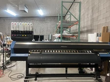 mimaki Ts55-1800 large format dye sublimation printer + 65” calendar press