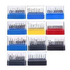 AZDENT Dental FG Diamond Burs Composite/Polishing Set for High Speed Handpiece