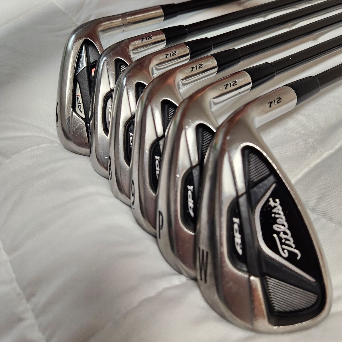 Titleist AP1 712 Iron Set 6-Pw-W Tour AD 65i Regular Flex RH Titleist AP1 712 Iron Set 6-Pw-W Tour AD 65i Regular Flex RH