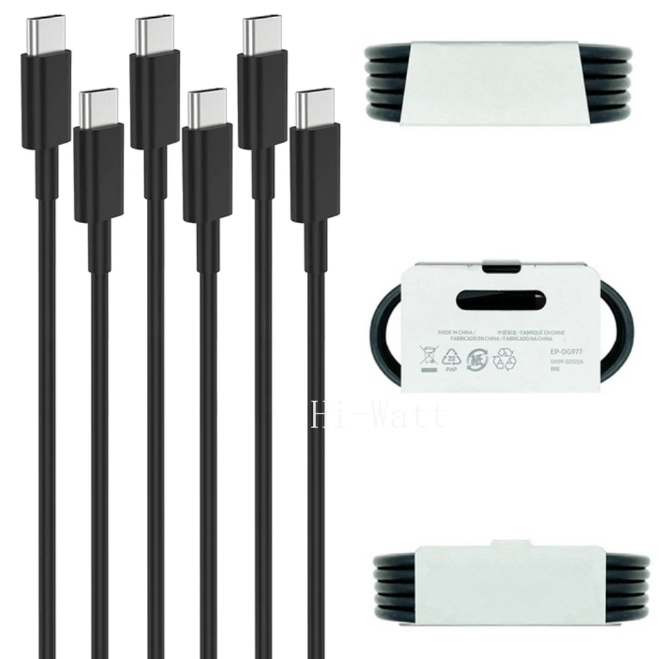 3Pack USB-C To Type-C Cable Fast PD Charger For Samsung s21 S10 S9 Charging Cord - Image 4 of 4