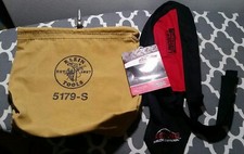 Klein Tools Pouch 5179-S, Water Repellant, Metal Clip + Lincoln Electric Doo-Rag