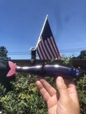 Custom Painted Glide bait Jointed Claw 230mm Magnum Premium Blank TRAPPER HOOKS