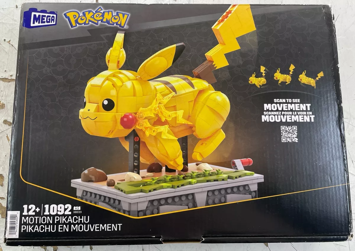 Pokemon Motion Pikachu from MEGA Brands Review! 