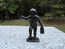 Vintage Galaxy Laser Team 2" Black Astronaut Star Patrol 1978 Tim Mee Toy