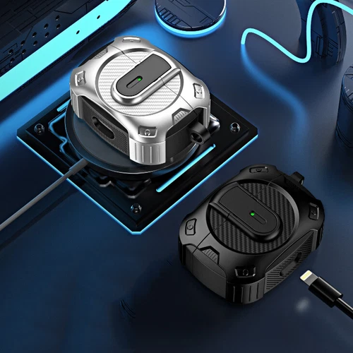 Schutzhülle für Apple Airpods 4 Stoßfest Hülle Case Robust mit Secure Lock - Bild 7 von 24