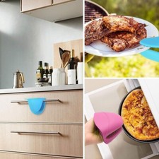 Set Di 2 Guanti Da Forno In Cotone - Antiscivolo E Resistenti Al Calore Con Tasca - Foto 10