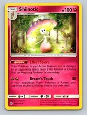 2018 Pokemon Card Lost Thunder Shiinotic 148/214