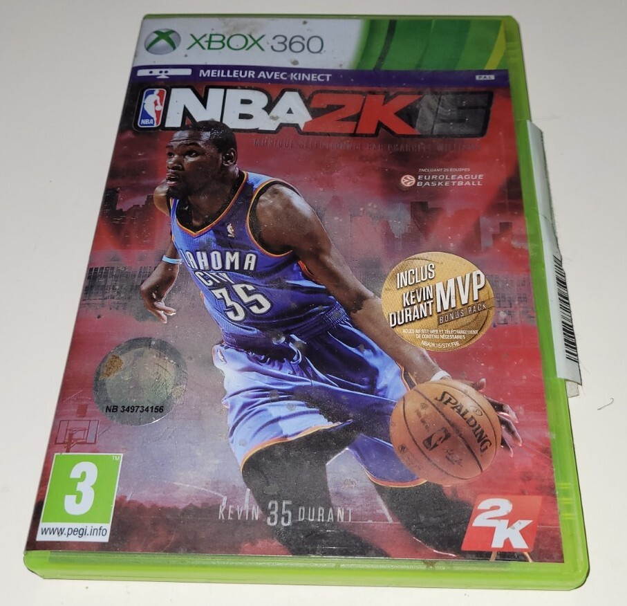 Microsoft Xbox 360 - NBA 2K15 - Complet - Bon État