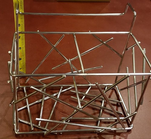 ALESSI for Delta Airlines Water Caddy Stainless Steel wire basket 044207752 - Picture 7 of 9