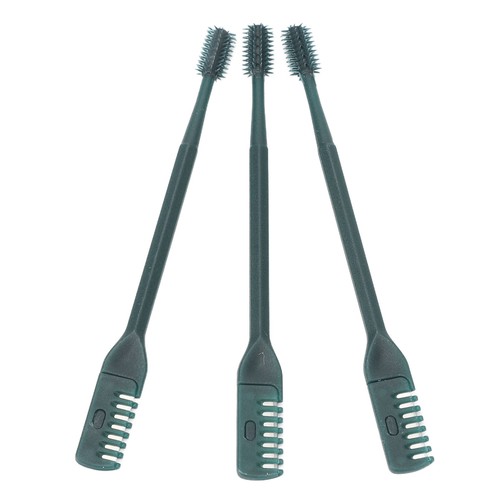 3pcs Manual Nose Hair Trimmer Rotating Cleaning Knife For Gentle Nose Hair Remov