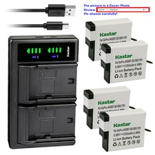 Kastar Battery LTD2 USB Charger for GoPro AHDBT-501 Hero 5 GoPro HERO5 Black