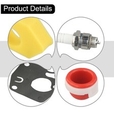 Air Cleaner Spark Plug Carburetor Membrane For 450/500/550,Lawn Mower Accessorie