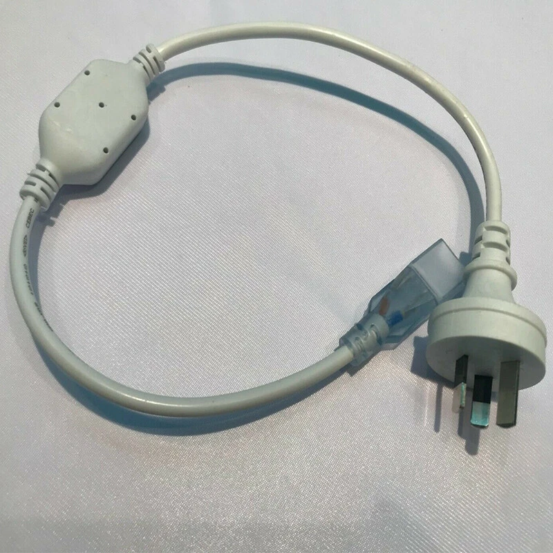 15Pcs Power Cord Connector Cable for W8mmxH17mm LED Neon Rope Lights 110V/220V - Image 2 of 4