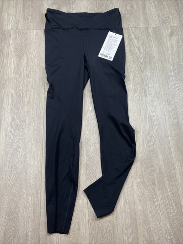 Black Sz 6 High Rise Leggings Black New 
