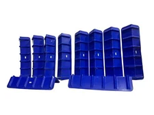 Blue V Shaped Corner Protectors For Cargo Loads - 8" x 36" (10 Pack) Fleet Tough