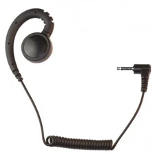 2.5mm Police Listen Only Swivel Headset for Motorola Two-Way Radio Speaker Mics