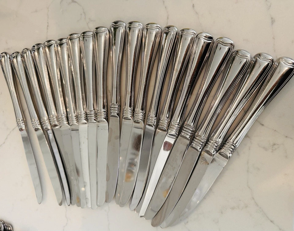 Monet by Gorham Silver - Dinner Knives (19 Knives) - Image 2 of 2