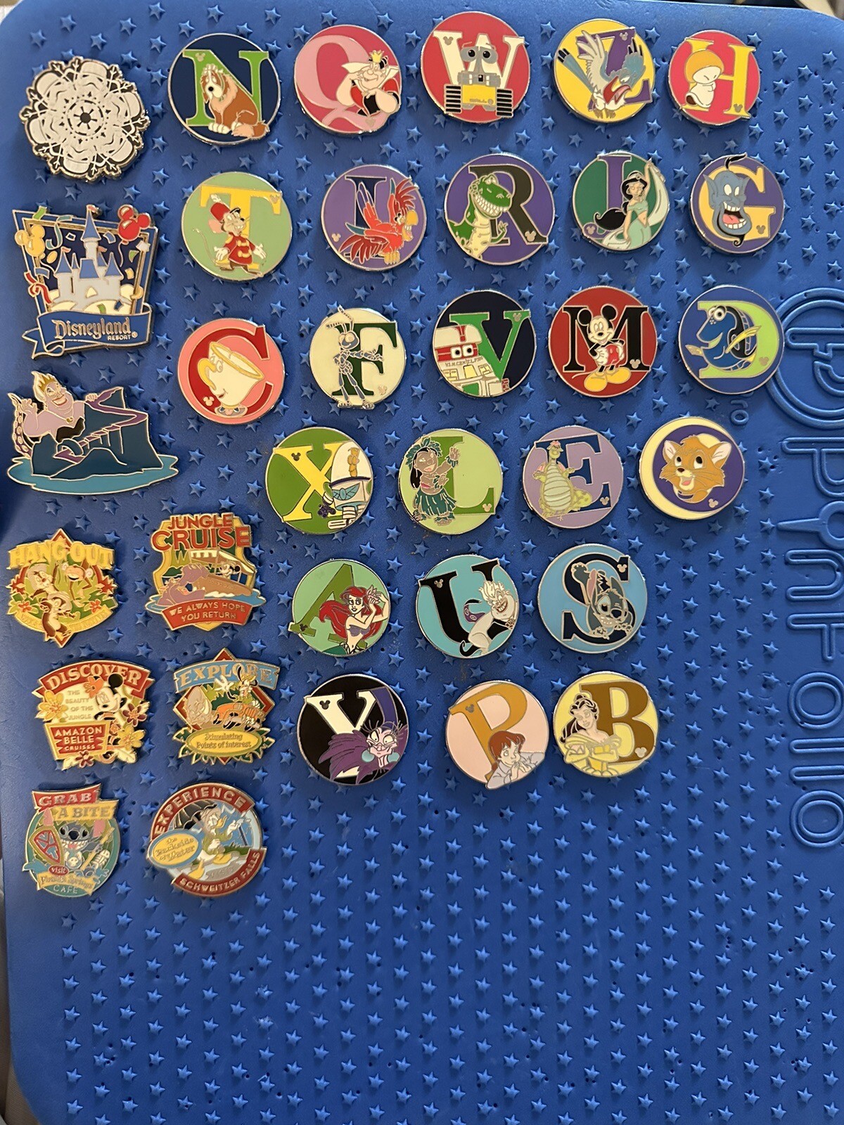34 Pc Disney Pin Lot eBay