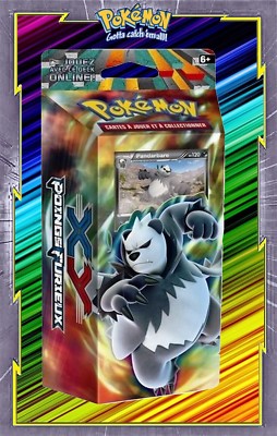   Deck XY03: Wütende Fäuste - Dunkler Feuer - Pandarbar - Pokemon Neu