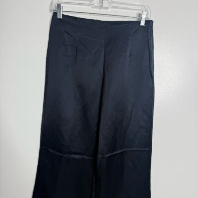 ★ Massimo Dutti★ Wide leg satin pants 05083612717 Wide-leg satin trousers · Brown · Dressy | Massimo Dutti