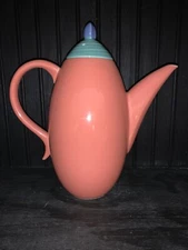 Lindt Stymeist Colorways Salmon Blue Green Coffee Pot