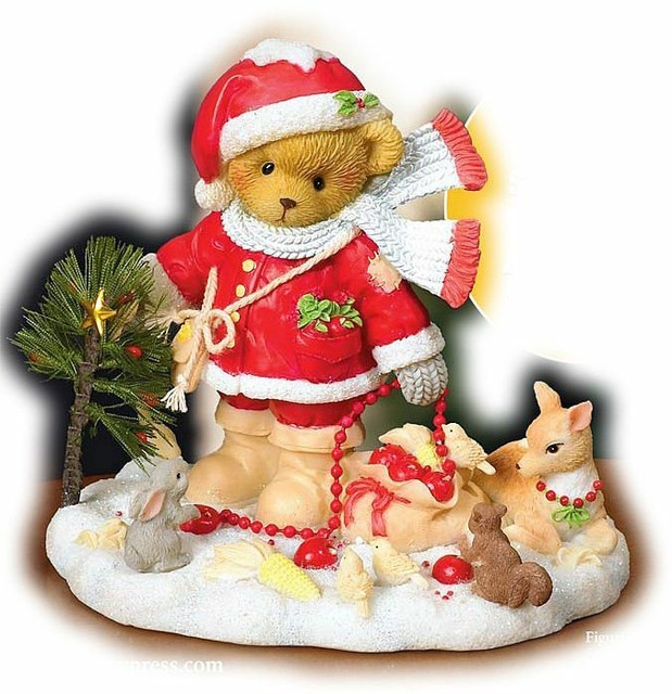 cherished teddies santa series 2018