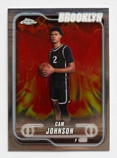 2024-25 Topps Chrome Basketball - Cam Johnson - #159 Brooklyn Nets