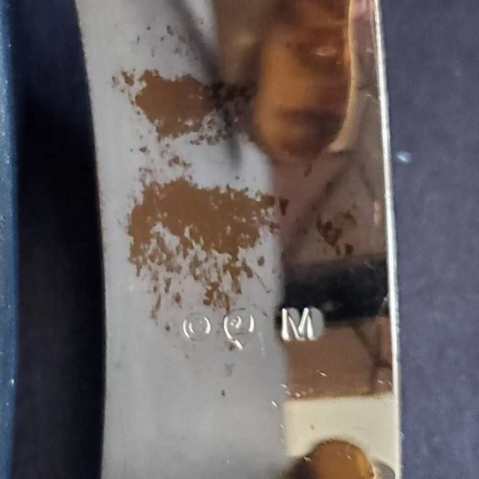 施华洛世奇镀金镀铑水晶波浪袖口尺寸 M 签名 — 第 4/4 张图片