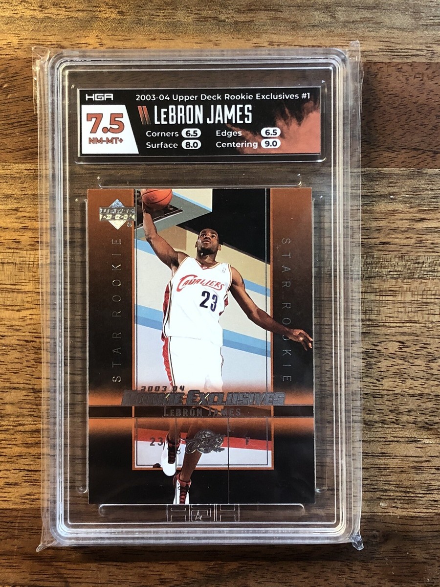 LeBron James Upper Deck Rookie Exclusives 03-04 | eBay
