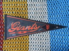 San Francisco Giants Signed Pennant Bruce Bochy