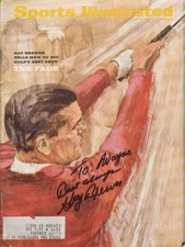 Gay Brewer Autographed 1967 Sports Illustrated 1967 Masters Golf Tournament D.07