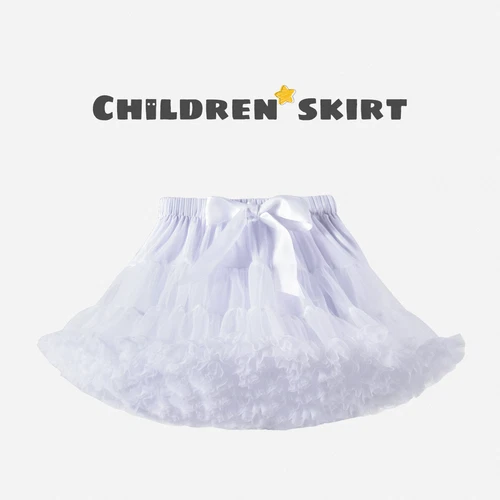 2025 Mädchen Kind Tutu Rock Tanz Tutu Petticoat Kostüm Ballett flauschig Schicht J - Bild 14 von 51