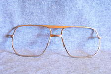 vintage eyeglass frame front gold aviator producer type 5-3/4