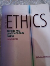 Ethics : Theory and Contemporary Issues, Concise Edition by Barbara MacKinnon...