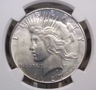 1927 "P" Peace SILVER Dollar $1 NGC MS64 #001 Unc BU Uncirculated ECC&C, Inc.