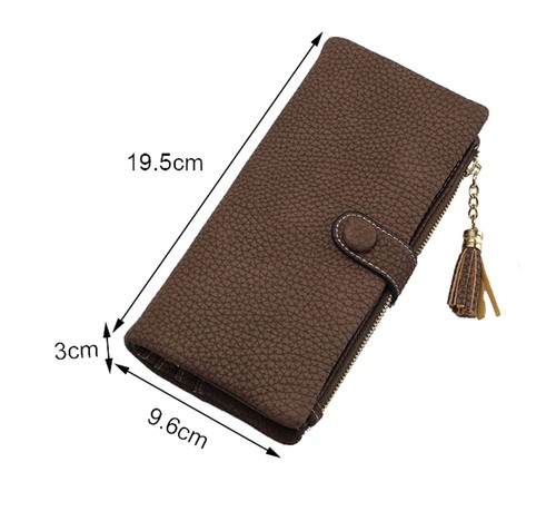 Damen GELDBEUTEL Frauen Portemonnaie TASCHE Geldbörse Etui Brieftasche Minibag - Photo 8/41