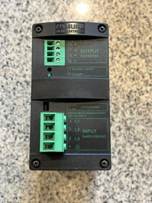 Murr Elektronik Switch Mode Power Supply MCS10-3x400-500/24 Three Phase 85071