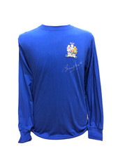 MAGLIA CALCIO BOBBY CHARLTON FIRMATA MANCHESTER UNITED 1968 COPPA EUROPEA E PROOF