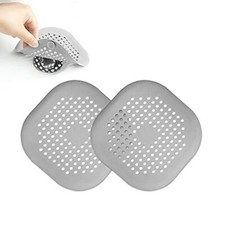 2 Pc Shower Drain Hair Catcher Bathtub Stopper Home Drain Protectors Drain Cover