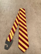 Brooks Brothers Boy's Red  Yellow Striped 100 Silk Necktie 44"