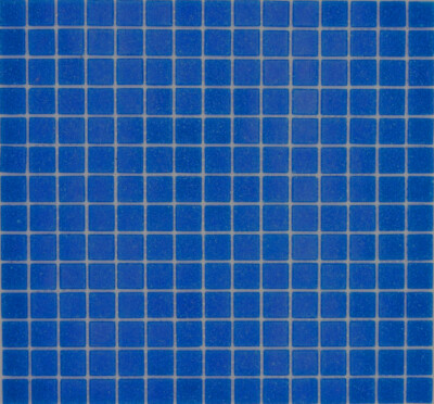 Mosaïque Verre Pour Piscine – Carreaux Bleu Clair Brillants 25x25mm, Résistant Au Gel, Plaque 316x316mm