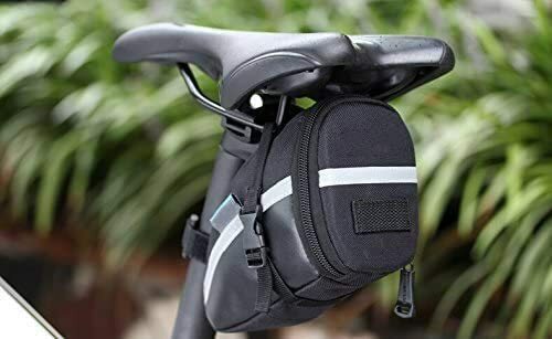 Bike Saddle Bag Waterproof Bicycle Under Seat Storage Tail Pouch Cycling Bags ✅