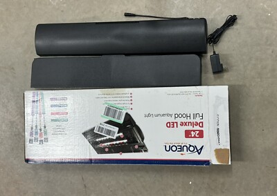 Aqueon Deluxe Aquarium LED 24'' Inch Just Light And Hood Open Box