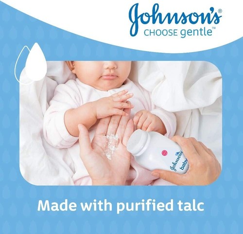 Johnsons baby powder 500g With Purified Talc for Gentle Baby Skin Sensitive - Picture 5 of 6