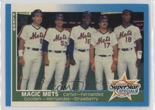1987 Fleer Factory Set Glossy Gary Carter Sid Fernandez Dwight Gooden HOF 04br