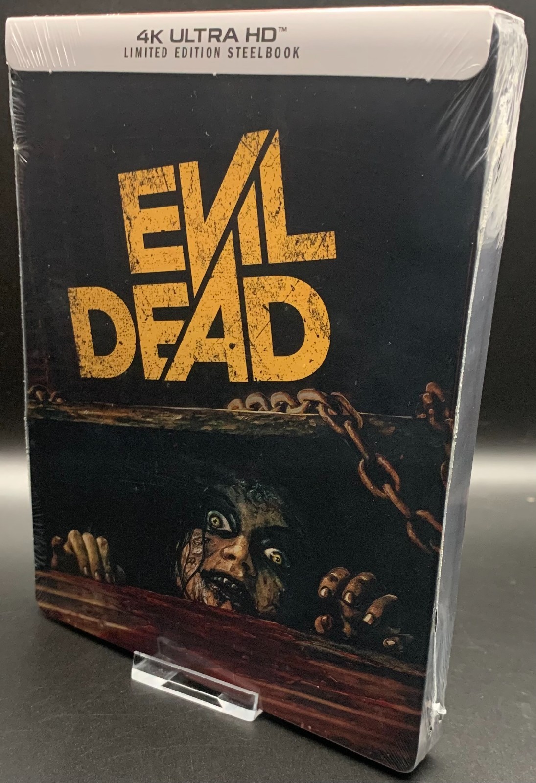 EVIL DEAD (2013) UNRATED US EXCLUSIVE 4K UHD BLU-RAY STEELBOOK **NEW & SEALED**