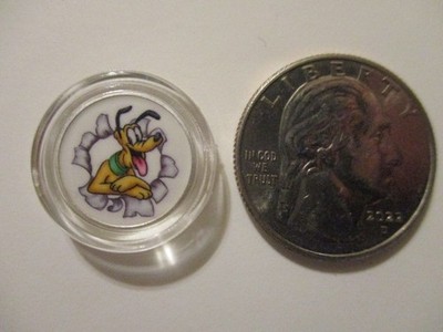 Pluto The Dog 2-sided 1 Gram .999 Fine Silver Round