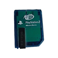Mad Catz 8MB Memory Card MagicGate Compatible Sony PlayStation 2 PS2 Blue
