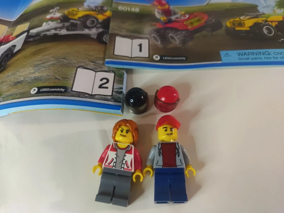 LEGO City ATV Race Team 60148 100% Complete W/ Instructions No Box Retired - Image 2 of 4