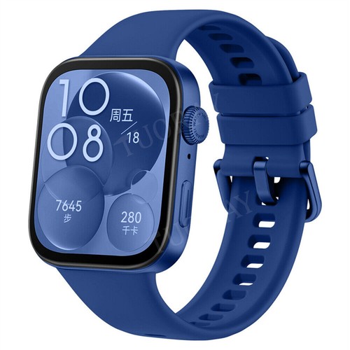 Silicone Watch Band For Huawei Watch Fit 4 4 Pro 3 Watch Wrist Strap Bracelet - Picture 21 of 37